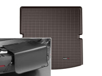 WeatherTech 2020+ Cadillac XT6 Behind 2nd Row Cargo Liner w/Bumper Protector - Cocoa