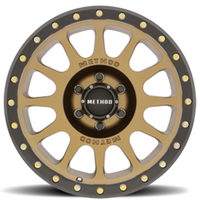 Method MR305 17x8.5 25mm Offset 6x120 83mm Centerbore Method Bronze - Matte Black