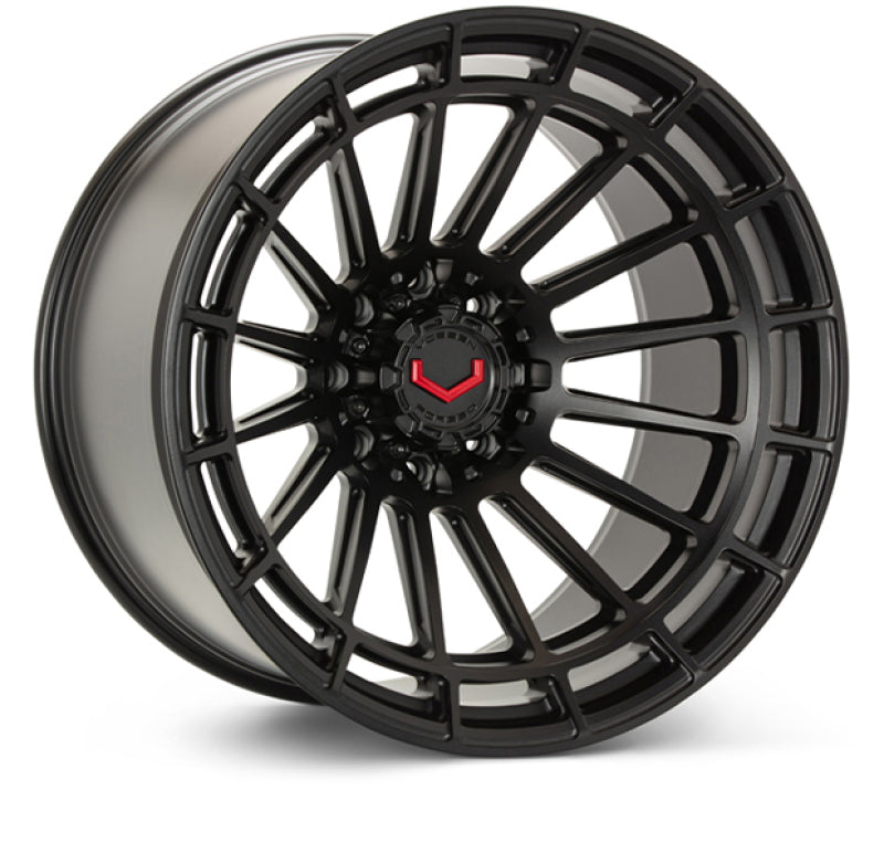Vossen LCX-01 24x10 - 8x180 - ET+15 - Deep - 124.3 - Satin Black Wheel