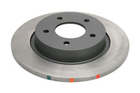 DBA 07-13 Mazda Mazdaspeed3 2.3L Rear 4000 Series Plain Rotor