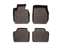WeatherTech 2014+ BMW 2-Series Front & Rear FloorLiner - Cocoa