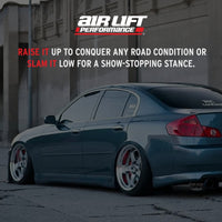 Air Lift Performance 03-06 Infiniti G35 Sedan / 03-08 Nissan 350Z Air Suspension Front Kit