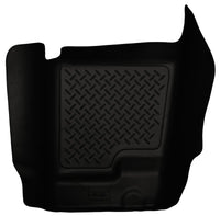 Husky Liners 07-12 Chevy Silverado/GMC Sierra Crew Cab WeatherBeater Center Hump Black Floor Liner