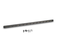 Go Rhino Xplor Blackout Combo Series Sgl Row LED Light Bar w/Amber (Side/Track Mount) 39.5in. - Blk