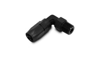 Vibrant Male NPT 90 Degree Hose End Fitting -6AN - 1/4 NPT