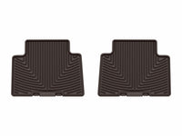 WeatherTech 23-26 Chevrolet Colorado 2nd Row Rear All-Weather Floor Mats - Cocoa