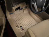 WeatherTech 08-12 Honda Accord Front FloorLiner - Tan