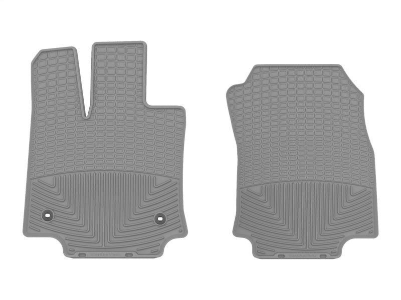WeatherTech 19-22 Toyota RAV4 / 21-22 Toyota Venza Front Rubber Floor Mats - Grey