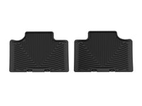WeatherTech 11-21 Dodge Durango / Jeep Grand Cherokee Rear Rubber Mats - Black