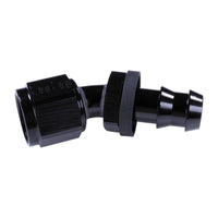 Russell 8AN Twist-Lok 30 Degree Hose End - Black