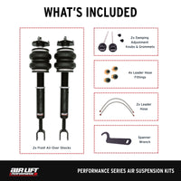 Air Lift Performance 03-06 Infiniti G35 Sedan / 03-08 Nissan 350Z Air Suspension Front Kit