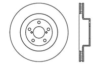 StopTech 02-10 WRX Drilled Left Front Rotor