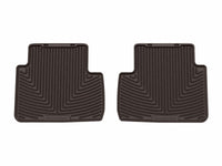 WeatherTech 25-26 Subaru Forester 2nd Row Rear All-Weather Floor Mats - Cocoa