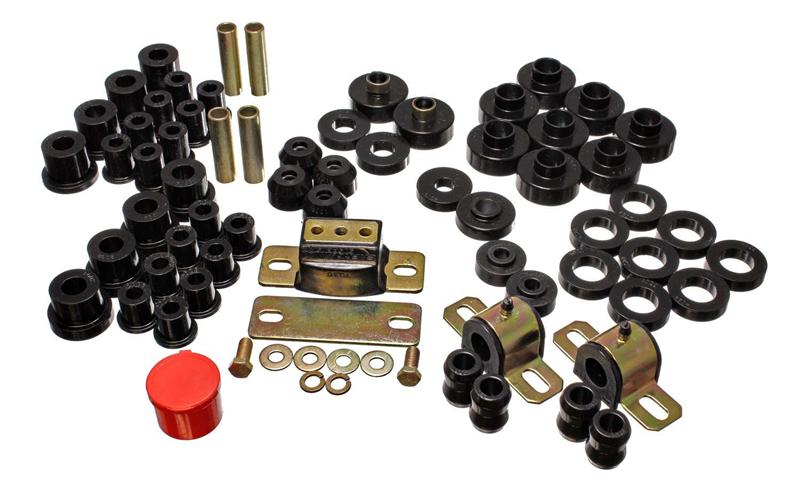 Energy Suspension 76-79 Jeep CJ/CJ7 Black Hyper-Flex Master Bushing Set