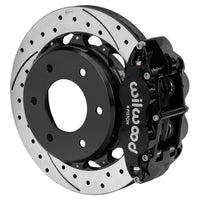 Wilwood kit rear DISC/DRUM FNSL4R C10/K10 1963-87/K5 blazer 1969-91 6 lug 2.46 12.88 drl