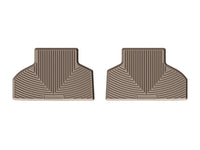 WeatherTech 14-15 BMW X5 Rear Rubber Mats - Tan