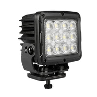 Go Rhino Xplor Bright Series Rectangle Single LED Spot Light Kit (Surface Mount) 5in. - Blk (Pair)