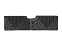 WeatherTech 2018+ Chevrolet Equinox Rear Rubber Mats - Black