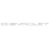 Putco 2020 Chevy Silverado HD - Grille Letters - Stainless Steel Chevrolet Letters