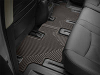 WeatherTech 2013+ Infiniti JX Rear Rubber Mats - Cocoa