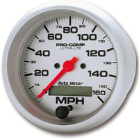 Autometer Ultra-Lite 87.5mm Electronic Programmable 160 MPH Speedometer