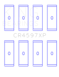 King Engine Bearings Volkswagen 1781cc Turbo/1984cc (Size .026) Connecting Rod Bearings (Set of 4)