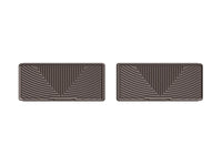 WeatherTech 15-20 Chevrolet Tahoe Rear Rubber Mats - Cocoa