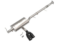 aFe 23-24 L4 GM Colorado/Canyon Rebel Series 3 IN 304 Stainless Steel Cat-Back System w/Black Tip