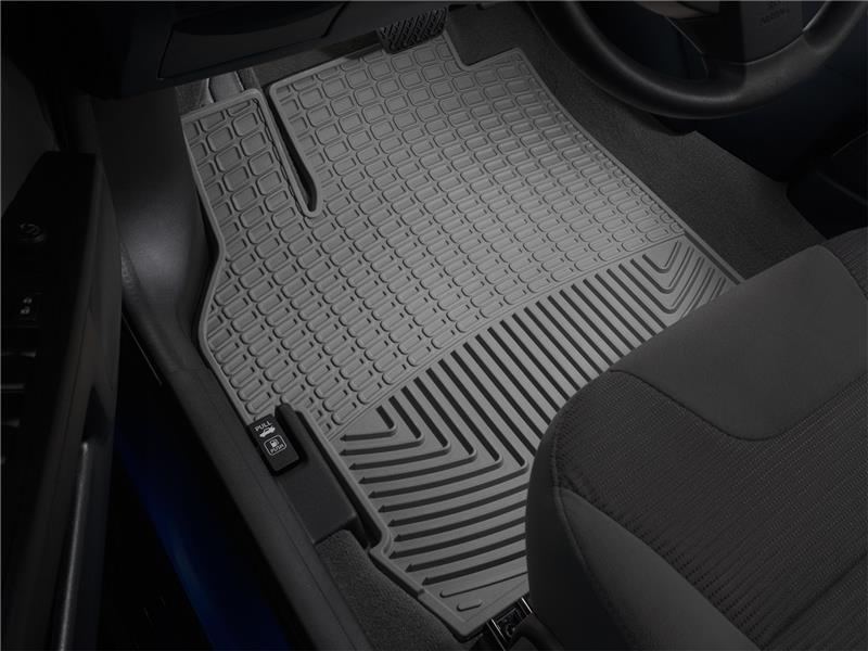 WeatherTech 2014-2016 Jeep Wrangler Unlimited Front and Rear Rubber Mats - Grey