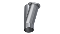 QTP 3in Weld-On QTEC Exhaust Cutout Y-Pipe