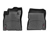 WeatherTech 12+ Nissan Versa Front FloorLiners - Black