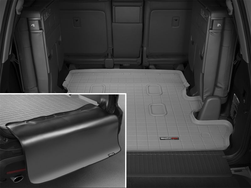 WeatherTech 08-15 Lexus LX570 Cargo Liner w/ Bumper Protector - Grey