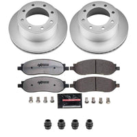 Power Stop 05-07 Ford F-250 Super Duty Rear Z36 Coated Truck & Tow Brake Kit