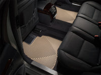 WeatherTech 07-13 Mercedes-Benz S-Class (W221) Rear Rubber Mats - Tan