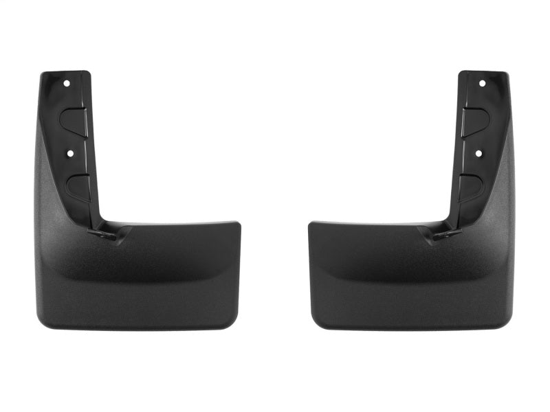 WeatherTech 22-23 Toyota Tundra CrewMax/Double Cab Rear No Drill MudFlaps - Black