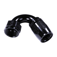 Russell 16AN ProClassic 150 Degree Hose End - Black