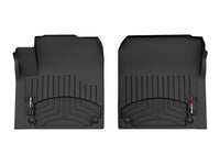 WeatherTech 2018+ Volvo VNL/VNR-Series (Auto Trns/VNR Dsl) Front FloorLiner (Vinyl Floors) - Black