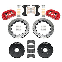 Wilwood 14-19 Chevrolet Corvette C7 Forged XRS6R Front BBK - 13.06 Rotor SRP - Red
