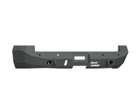 Road Armor 10-18 Ram 2500 Stealth Rear Winch Bumper w/Sensor Holes - Tex Blk (WARN M8000 Only)