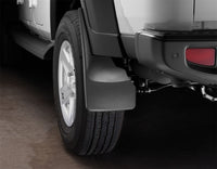 WeatherTech 2020+ Jeep Gladiator Overland/Sport No Drill Mudflaps - Black