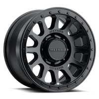 Method MR709 HD Bead Grip 18x 9in / ET12 / 8x180 BP / 124.1mm Bore - Black Wheel