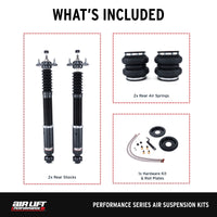 Air Lift Performance 82-93 BMW 3 Series E30 Rear Air Suspension Kit
