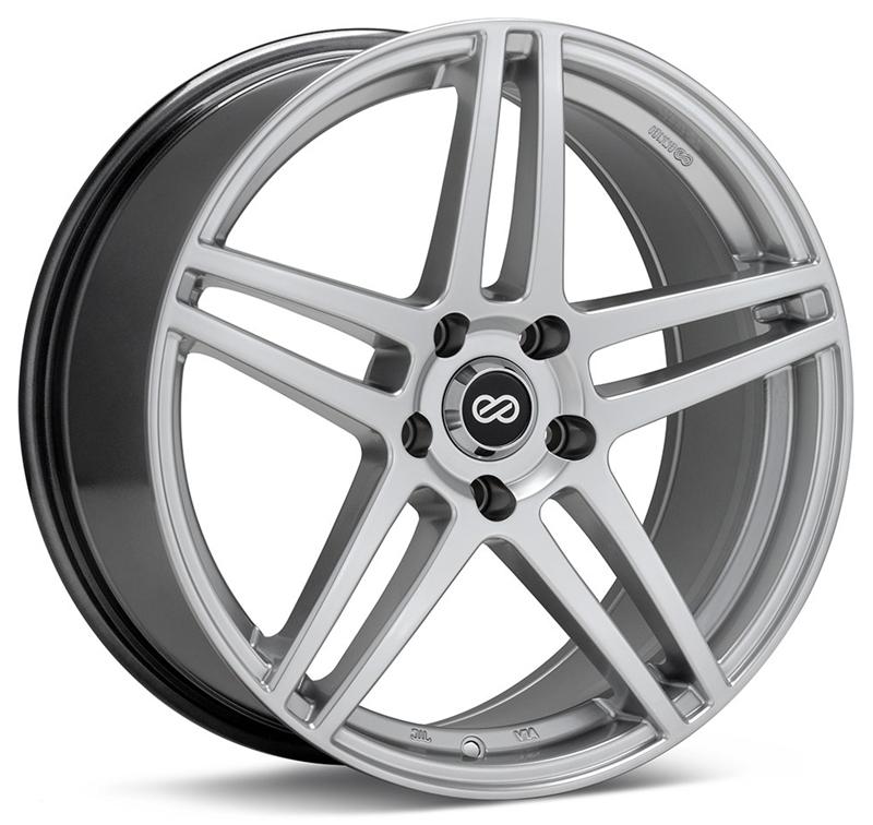 Enkei RSF5 16x7 5x100 45mm Offset 72.6mm Bore Hyper Silver Wheel