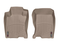 WeatherTech 10-15 Honda Crosstour Front FloorLiner - Tan (4WD; Hook Retention)