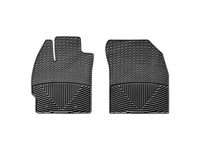 WeatherTech 10-11 Toyota Prius Front Rubber Mats - Black