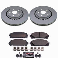 Power Stop 2025 Toyota RAV4 Front Z23 Coated Brake Kit