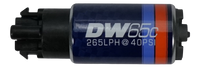 DeatschWerks 265 LPH DW65C Series Compact Fuel Pump w/ Mounting Clips