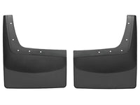 WeatherTech 01-10 Ford F250/F350/F450/F550 No Drill Mudflaps - Black