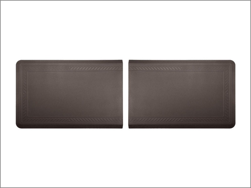 WeatherTech Comfort Mat Connect End Mats 24 x 36in. (2 Qty) Bordered - Cocoa