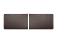 WeatherTech Comfort Mat Connect End Mats 24 x 36in. (2 Qty) Bordered - Cocoa